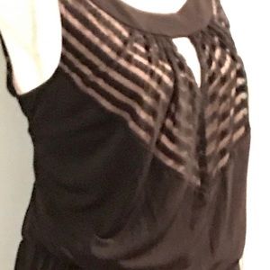 Black maxi dress size 10 new without tags